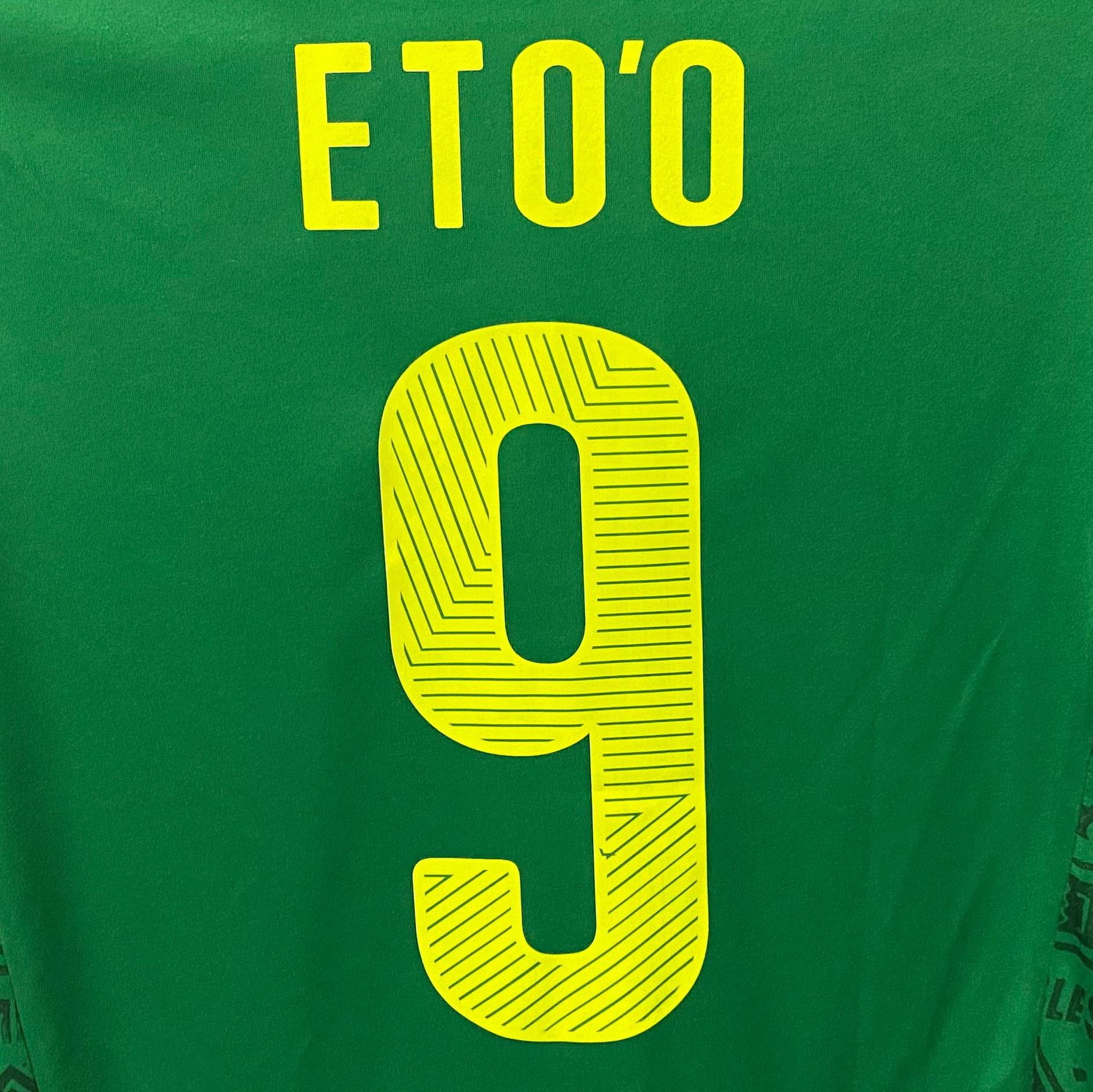 Puma Cameroon 2014-2016 Home Jersey Samuel Eto'o Size US S / EU 44-46 / 1 - 4 Thumbnail