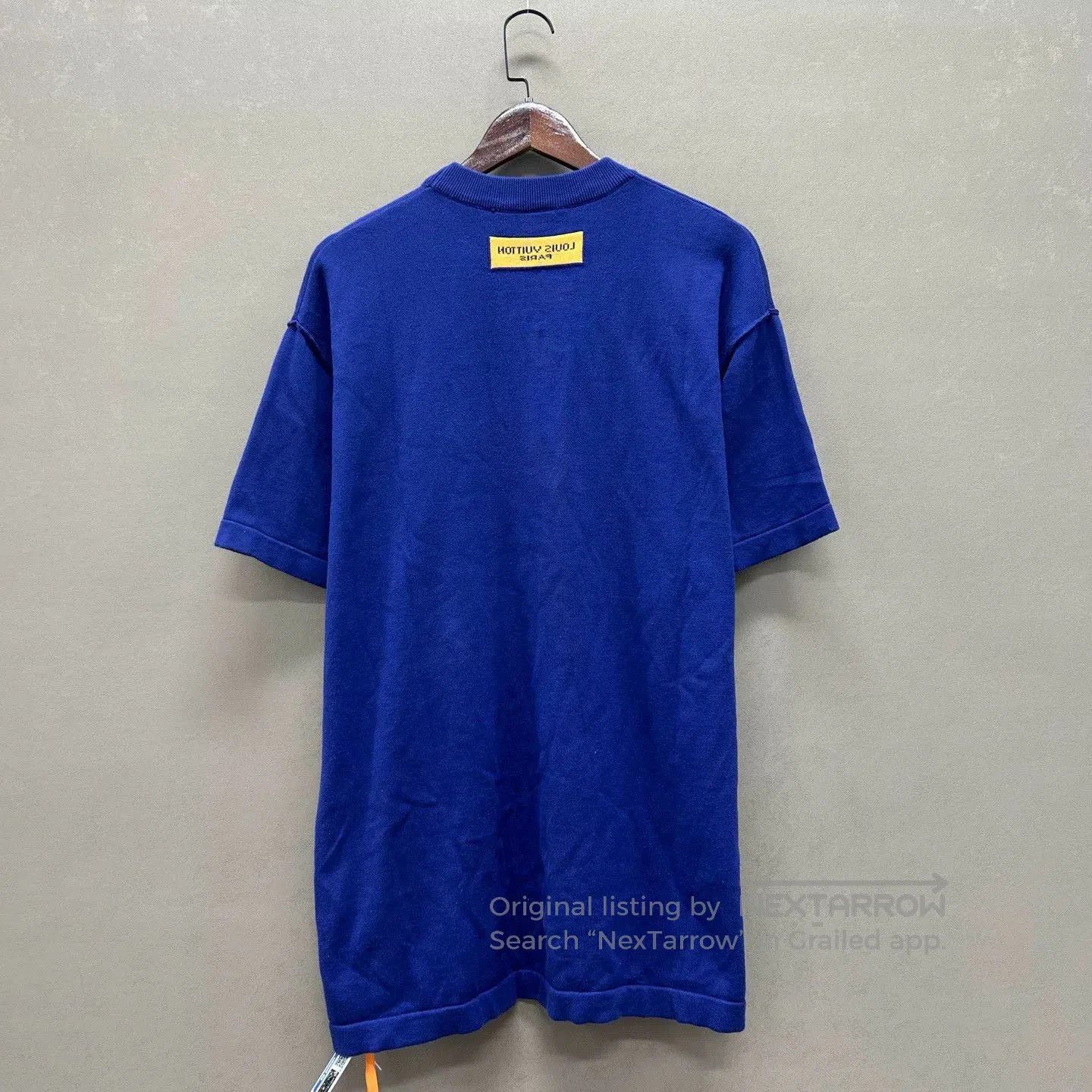 Louis Vuitton Louis Vuitton Blue Knit Logo T-shirt. Size US S / EU 44-46 / 1 - 2 Thumbnail
