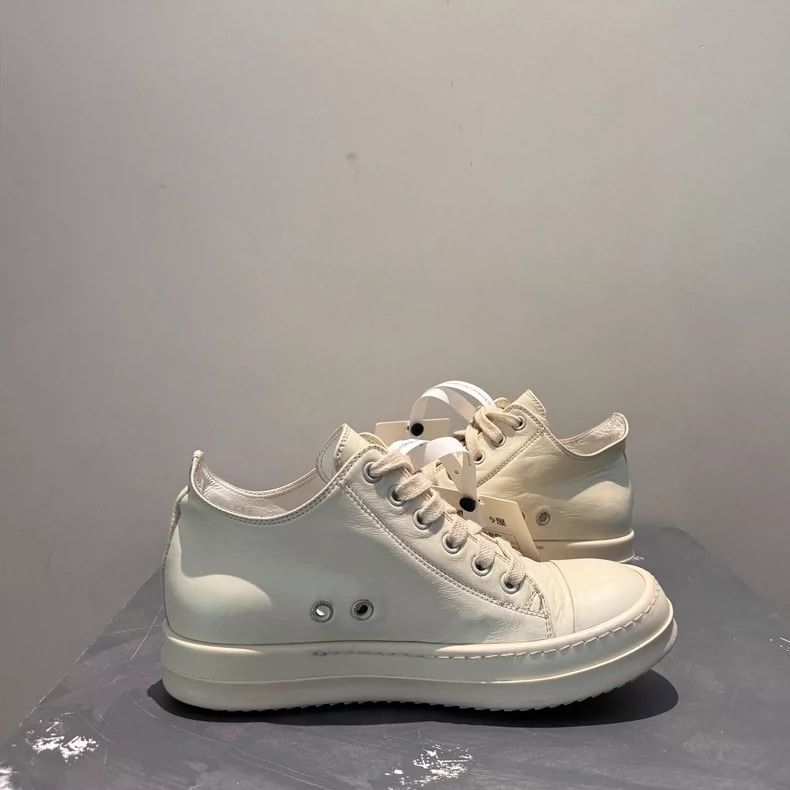 Rick Owens rick owens Large Converse board shoes in cowhide low-top co Size US 5 / IT 35 - 3 Thumbnail