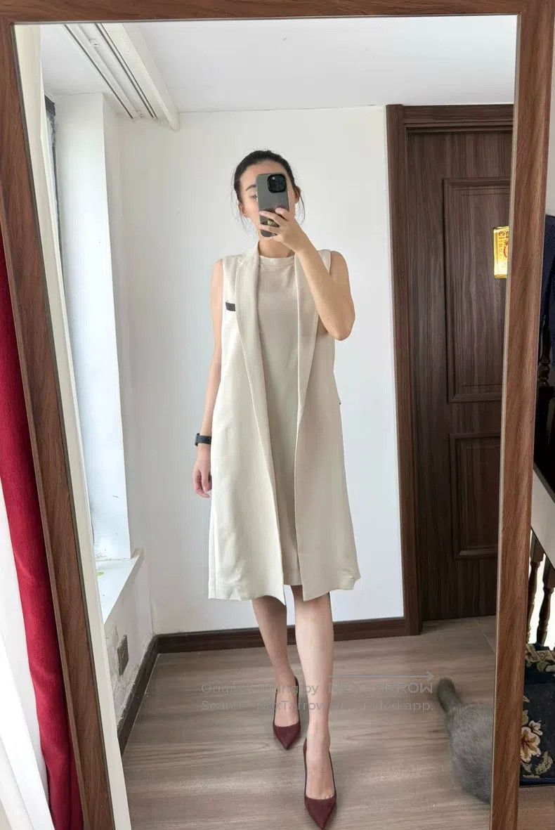 Brunello Cucinelli Brunello Cucinelli A classic dress with heavy-duty pearl s Size L / US 10 / IT 46 - 3 Thumbnail