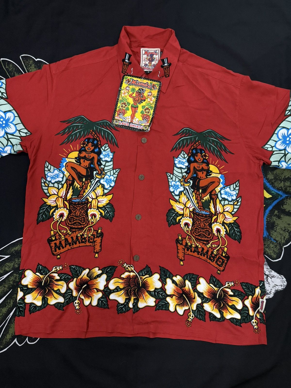 Mambo Vintage Rare Mambo Loud Shirts Button Up 90’s baggy new Size US L / EU 52-54 / 3 - 1 Thumbnail