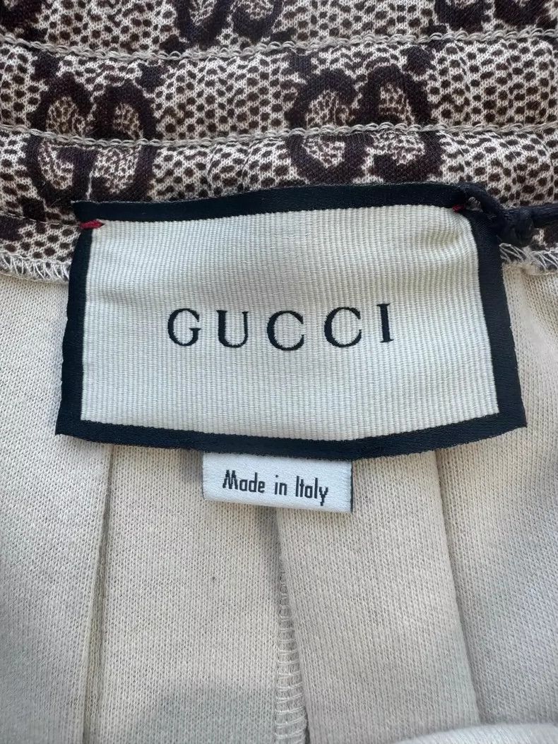 Gucci Gucci Size XS Brown full print long pleated skirt 2504-Nex Size 42" / US 20 - 3 Thumbnail