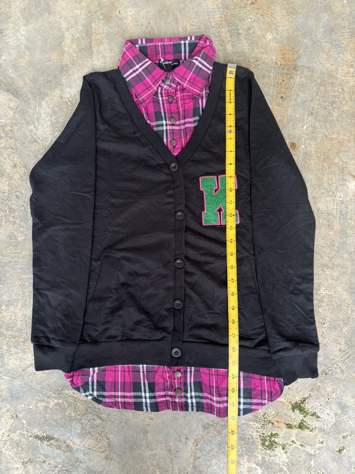 Hysteric Glamour × If Six Was Nine × Japanese Brand Y2k Double Layer je wudrais Ifsixwasnine Punk style Size US M / EU 48-50 / 2 - 11 Thumbnail