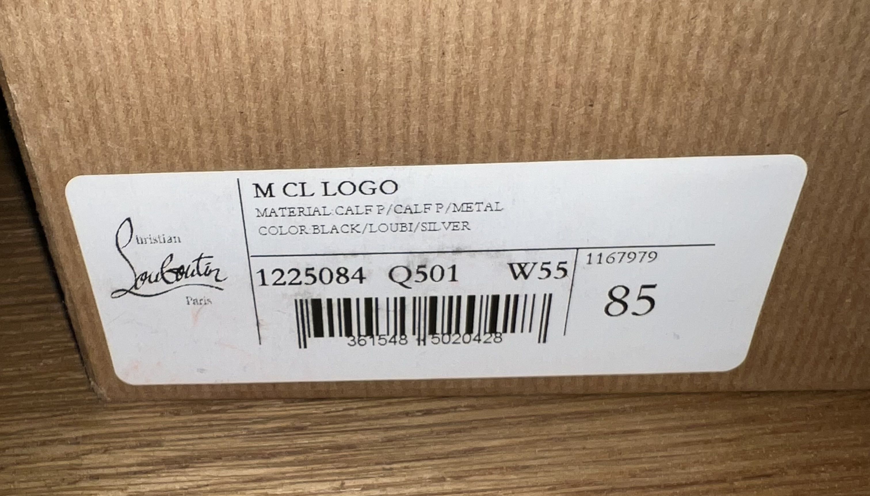 Christian Louboutin CL Logo Belt Size 34 - 10 Thumbnail