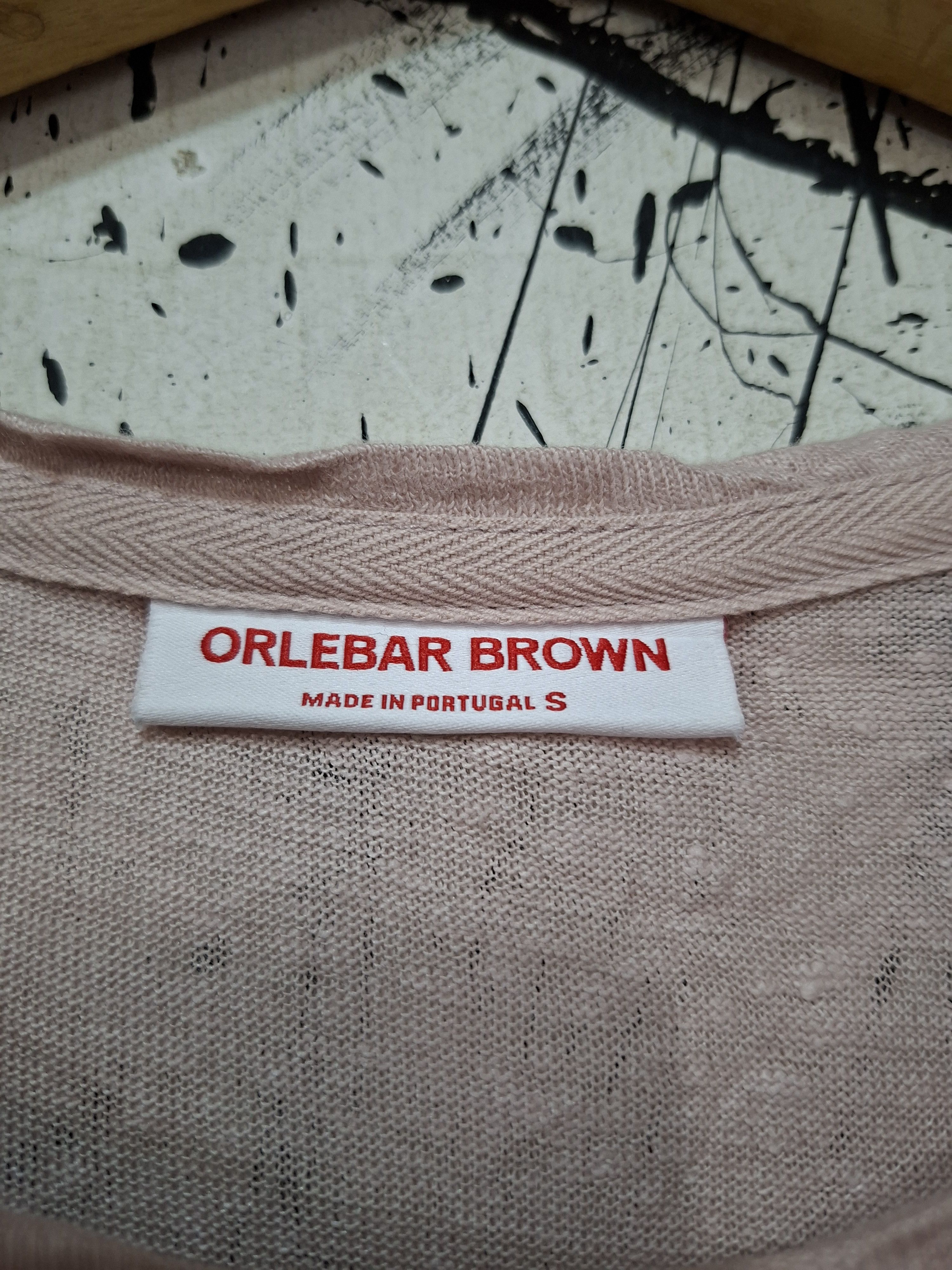 Orlebar Brown ORLEBAR BROWN 100% LINEN CASUAL T-SHIRT Size US S / EU 44-46 / 1 - 4 Thumbnail