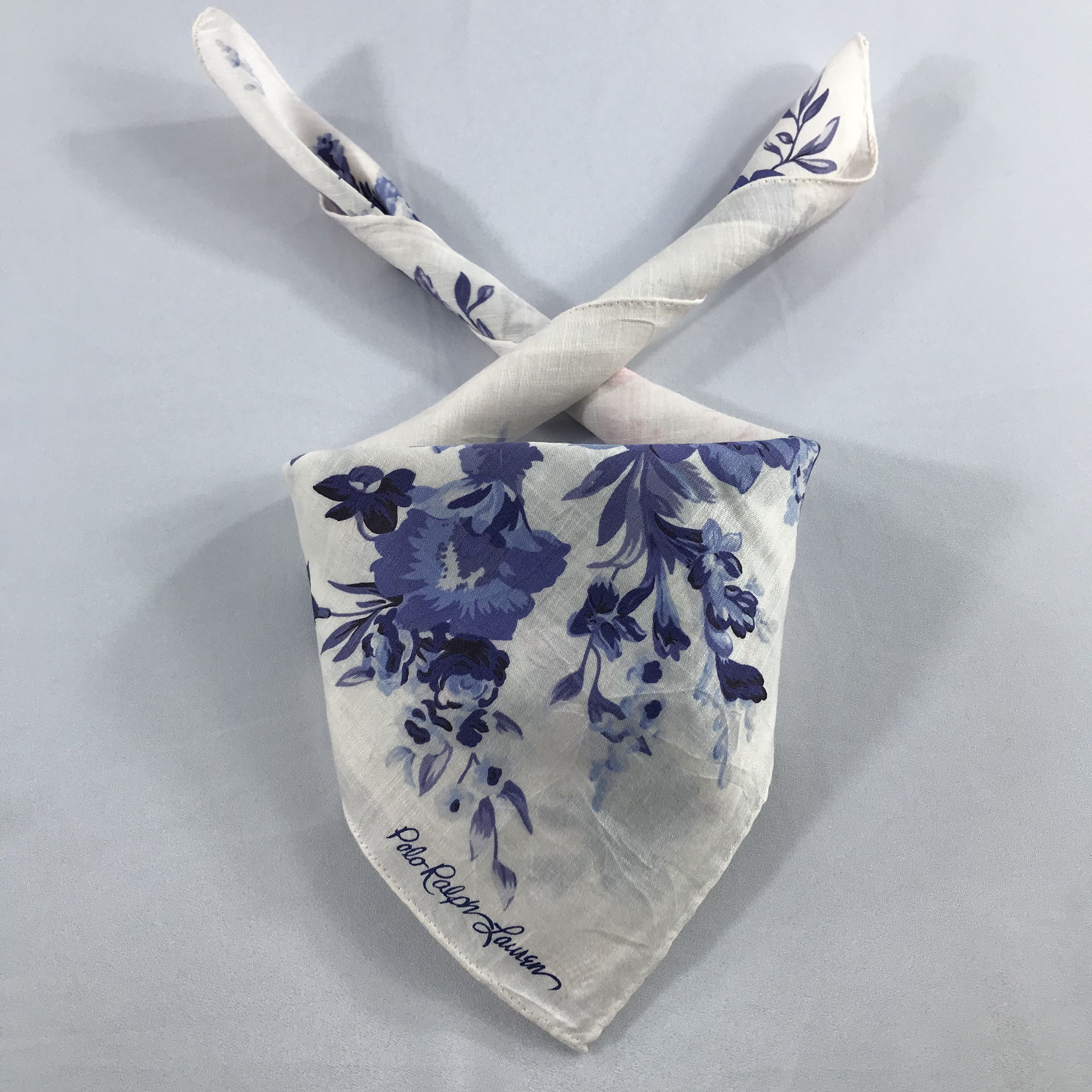 Polo Ralph Lauren × Vintage Polo Ralph Lauren Bandana / Handkerchief /Neckerchief -S2220 Size ONE SIZE - 3 Thumbnail