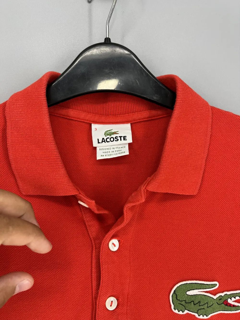 Band Tees Vintage Y2K Lacoste Big Logo T-Shirts Size US S / EU 44-46 / 1 - 9 Thumbnail