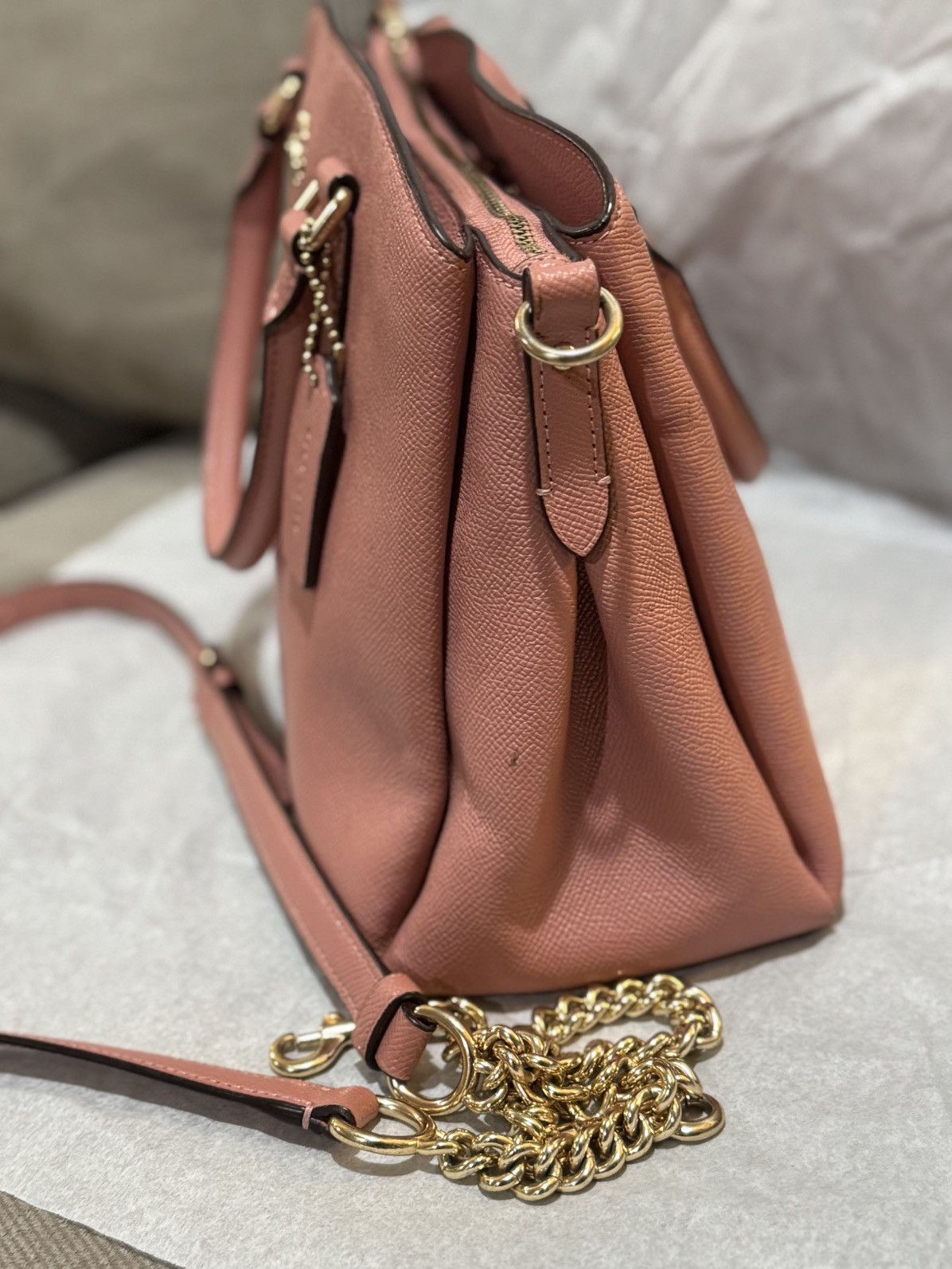 Coach Pink Coach Sage Carryall Satchel Crossbody Shoulder bag Size ONE SIZE - 4 Thumbnail