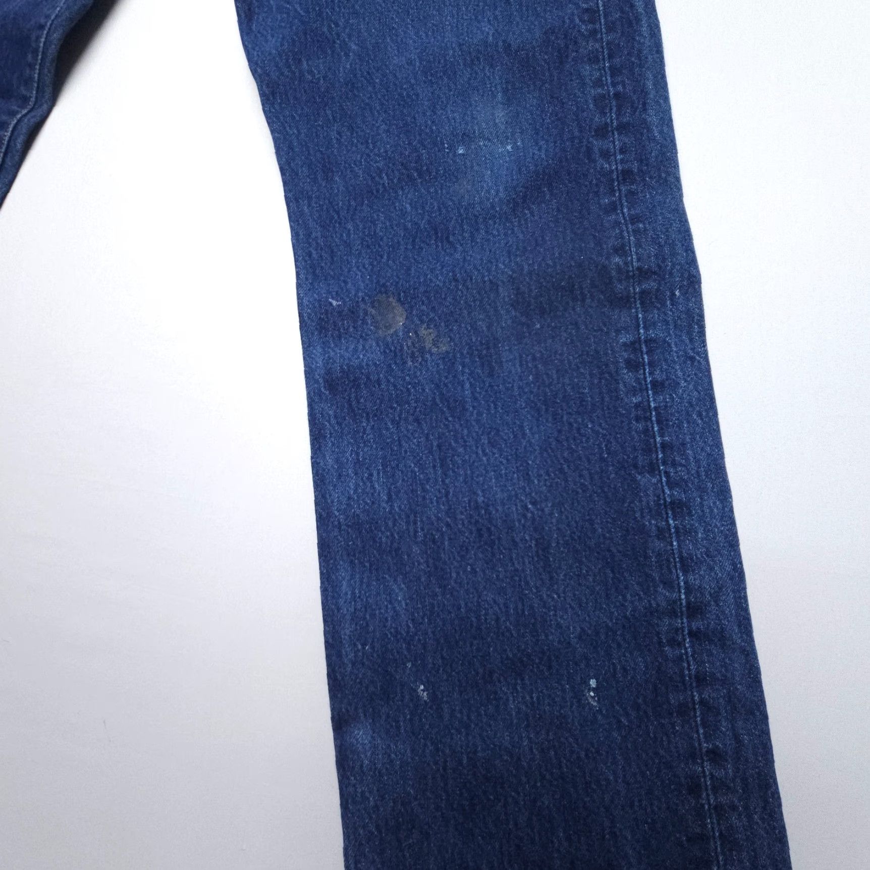 Levi's VINTAGE Levi's 501 Jeans Mens 36 x 34 Dark Blue 90s USA Classic Button Fly 5-Pocket Denim Regular Back Pocket Mens Size US 36 / EU 52 - 3 Thumbnail