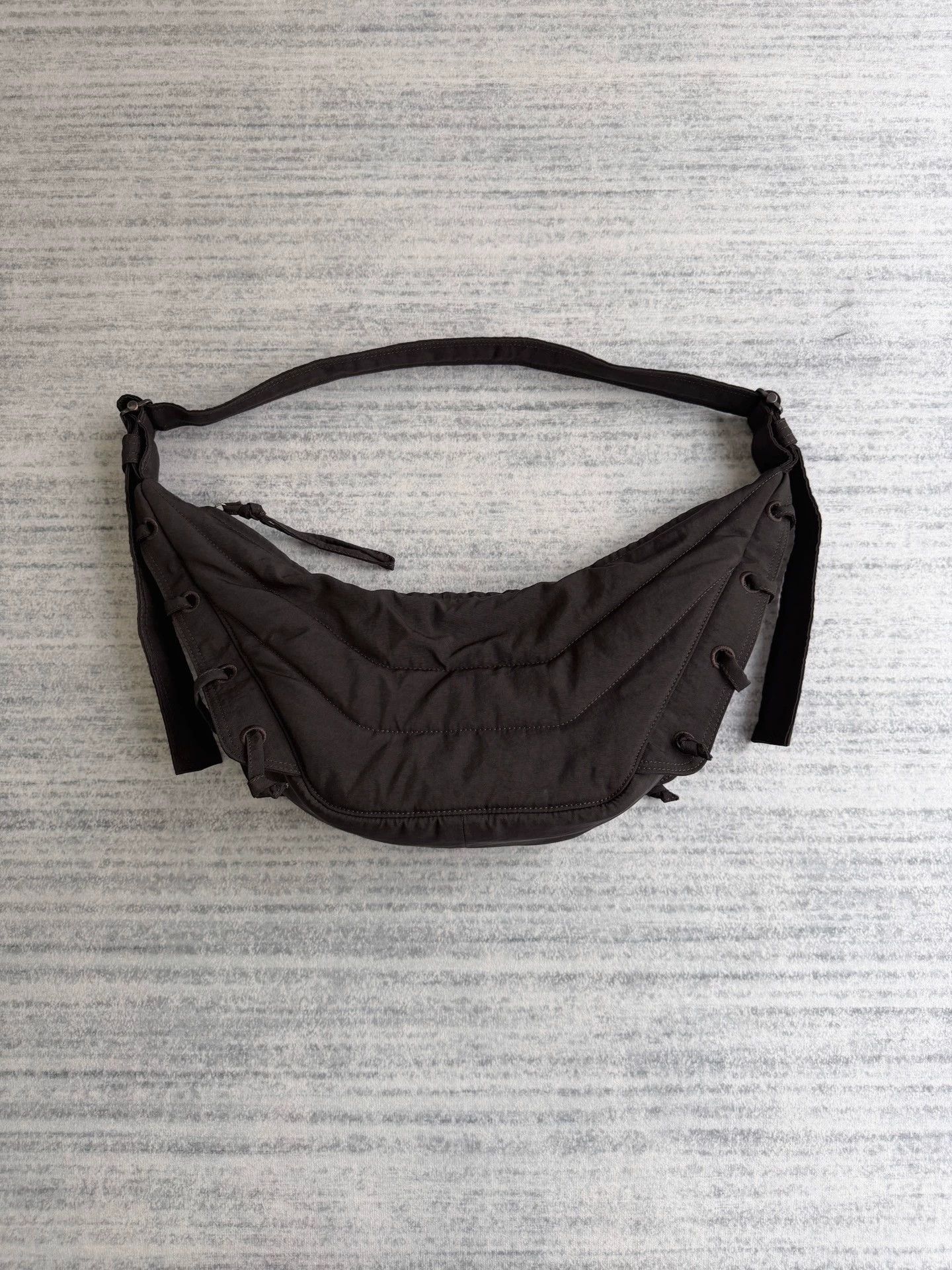 Lemaire Lemaire Soft Game Dark Chocolate S Canvas Crossbody New Size ONE SIZE - 2 Thumbnail