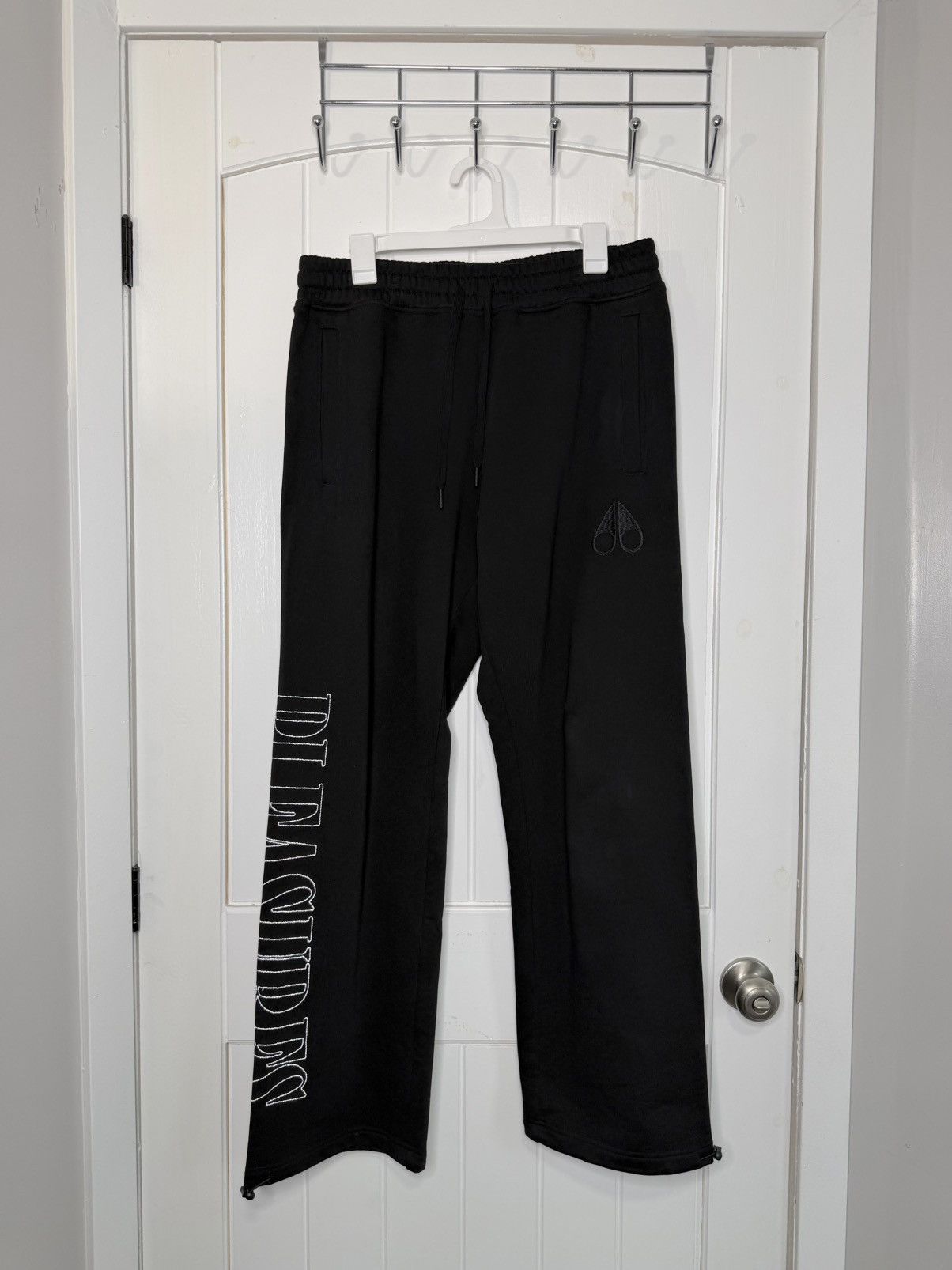 Pleasures Pleasures Black Moose Look Sweatpants Size/Medium Size US 33 - 1 Thumbnail