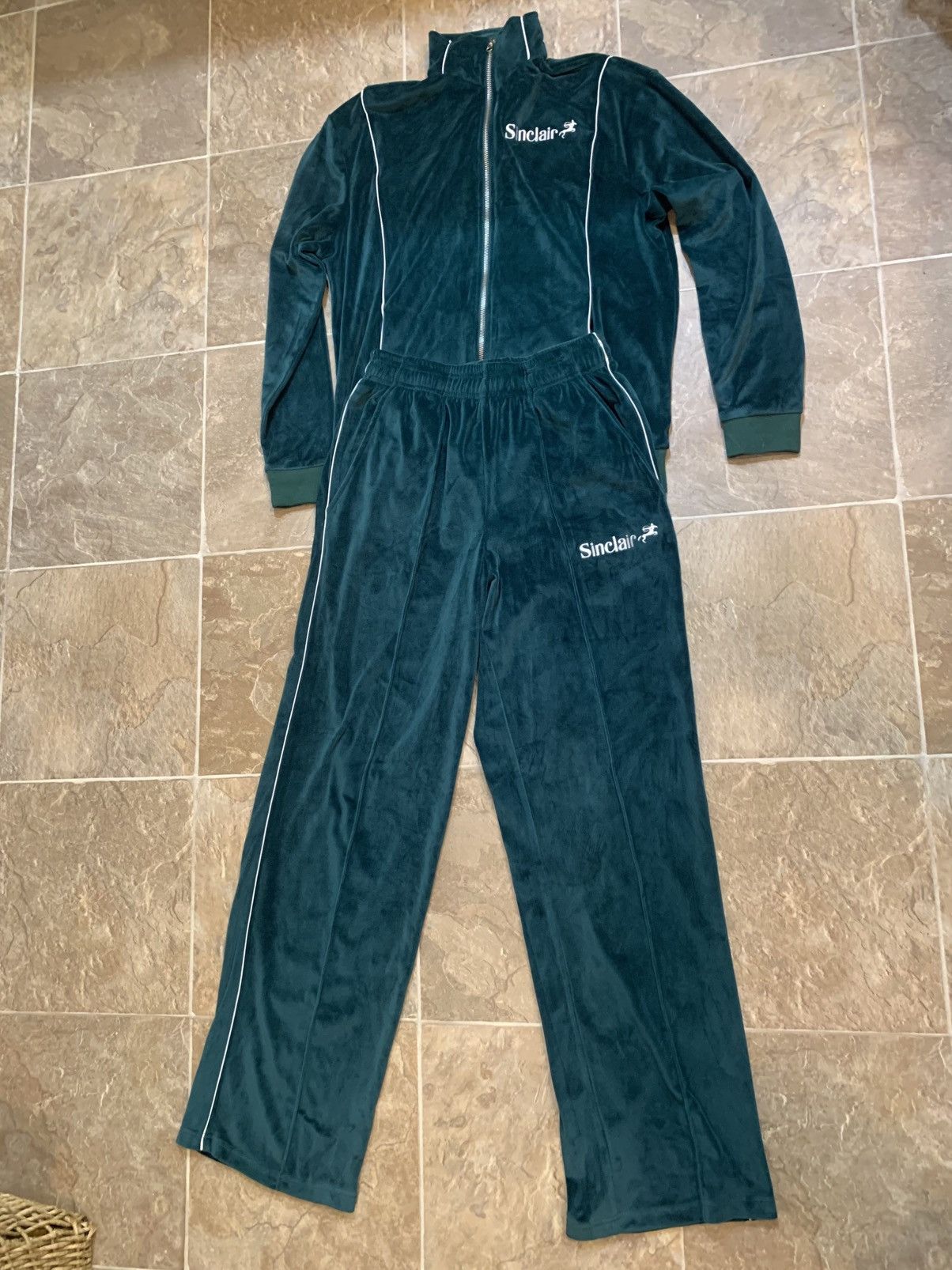 Sinclair Velour Full Tracksuit