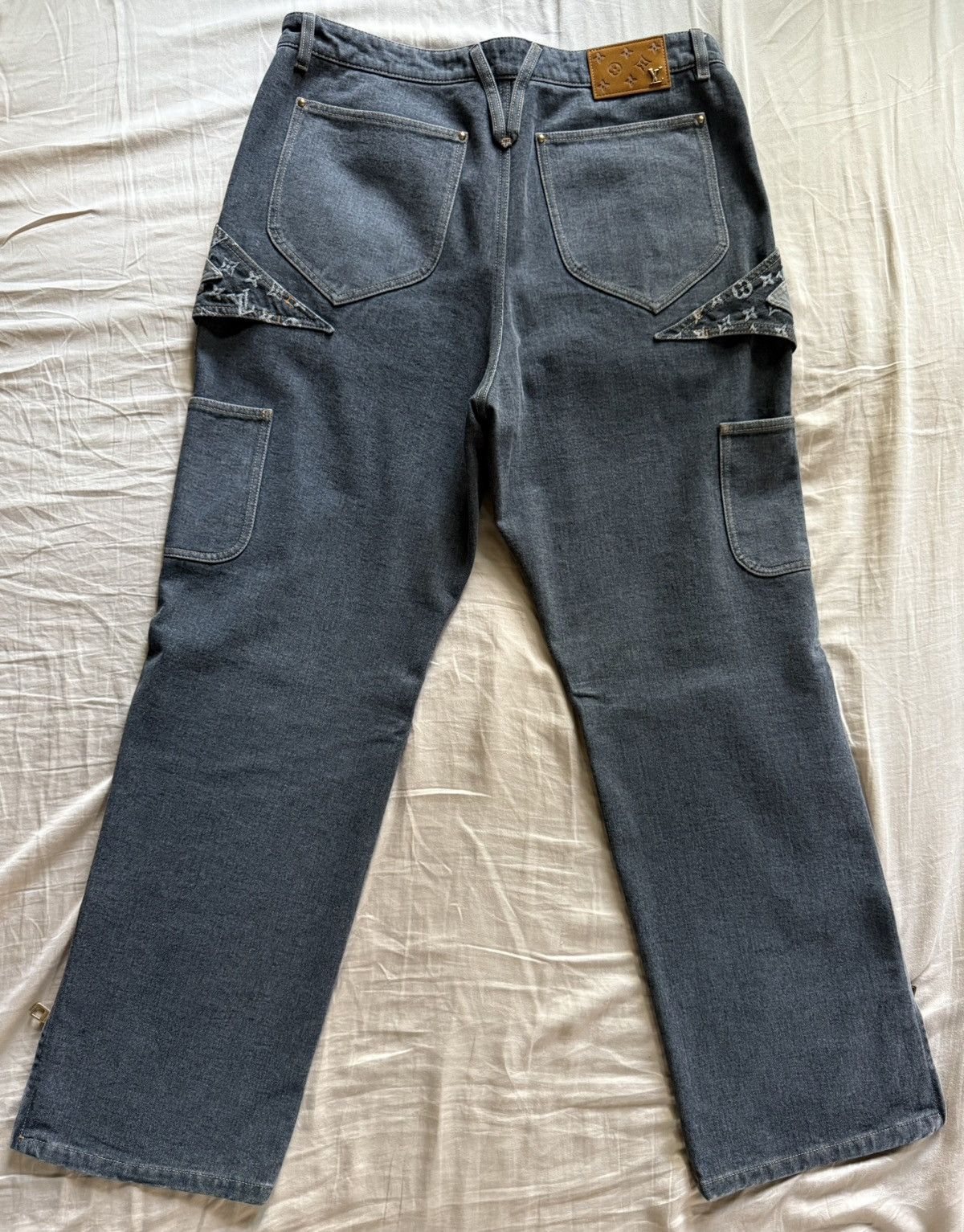 Louis Vuitton Louis Vuitton Flower Denim Pants Size US 36 / EU 52 - 2 Thumbnail