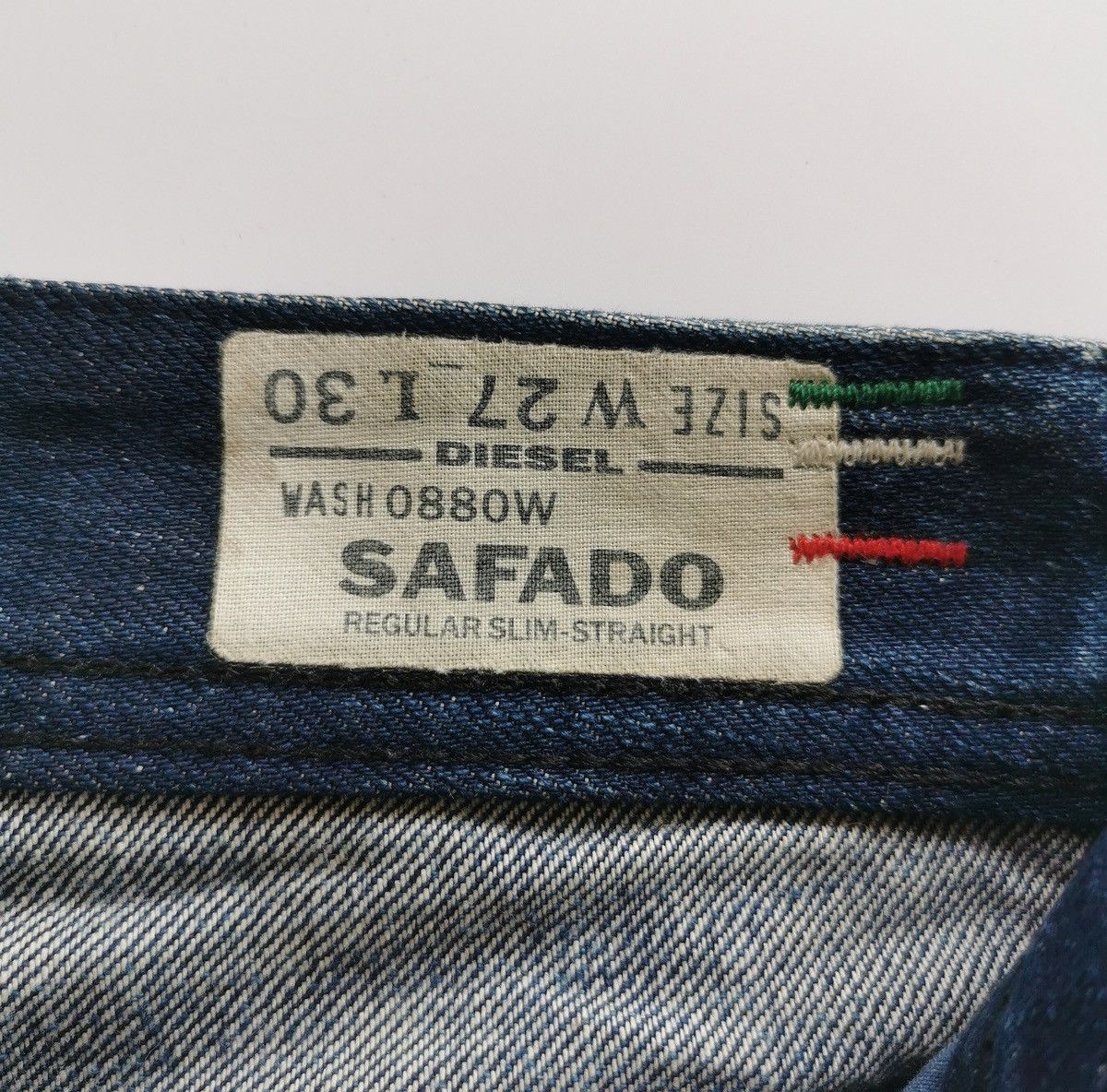 Diesel Black Gold Diesel Mudwash Safado Denim Jeans Size US 30 / EU 46 - 13 Thumbnail