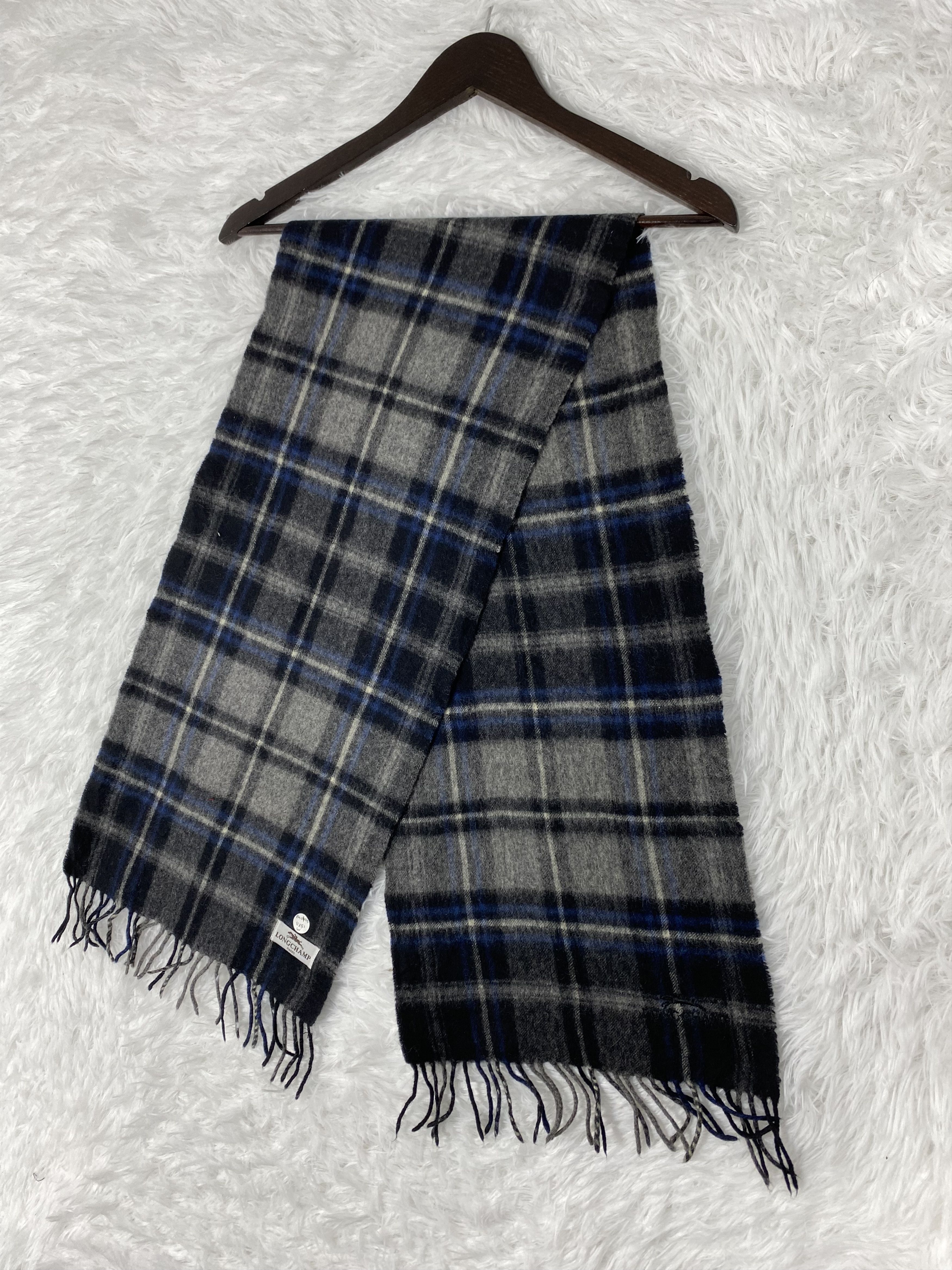 Longchamp Vintage Longchamp Scarf / Muffler Neckwear PM0125 Size ONE SIZE - 3 Thumbnail