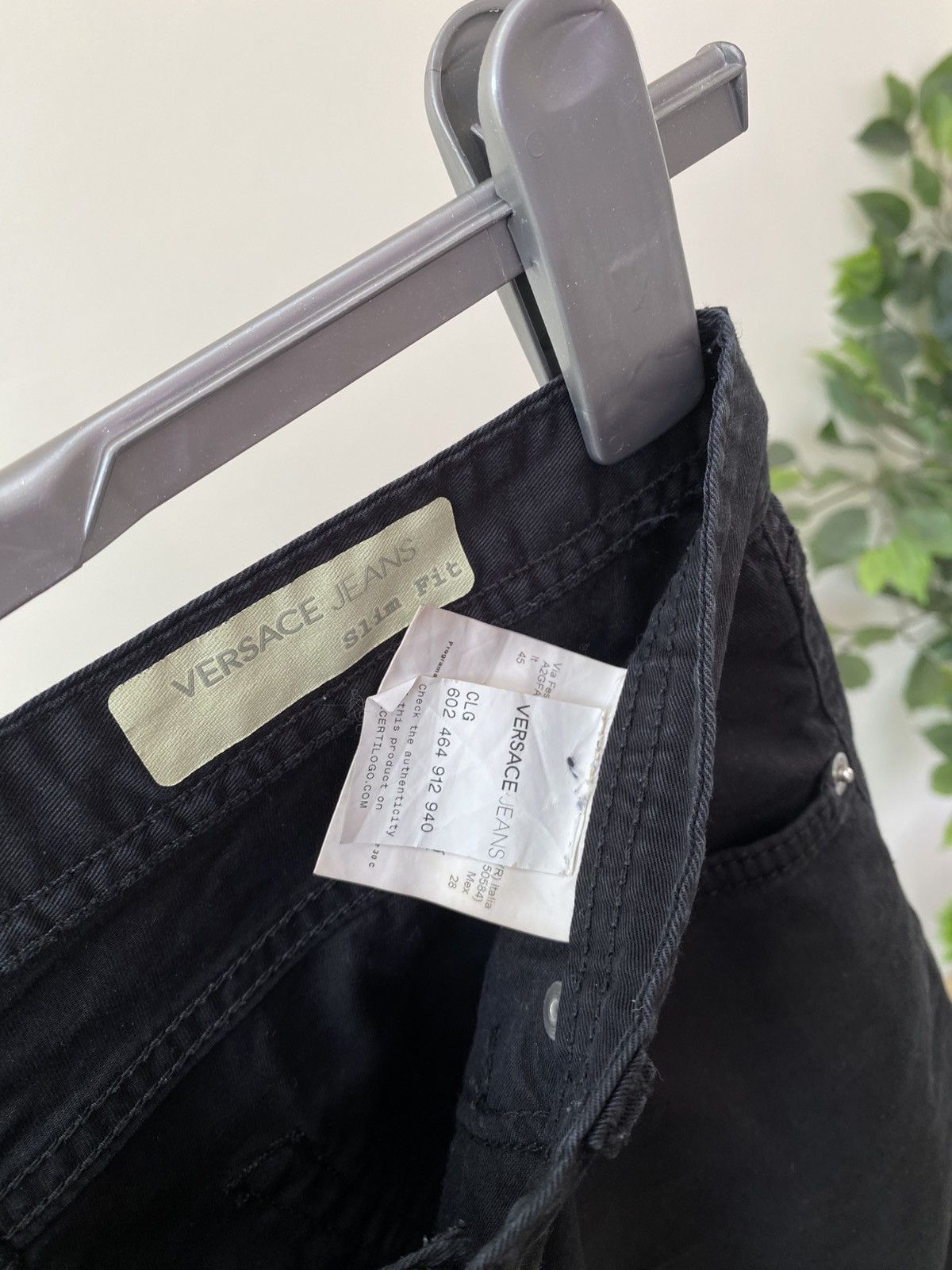 Versace Jeans Couture Vintage Versace Jeans Pants Embroidered Logo Size US 31 - 8 Thumbnail
