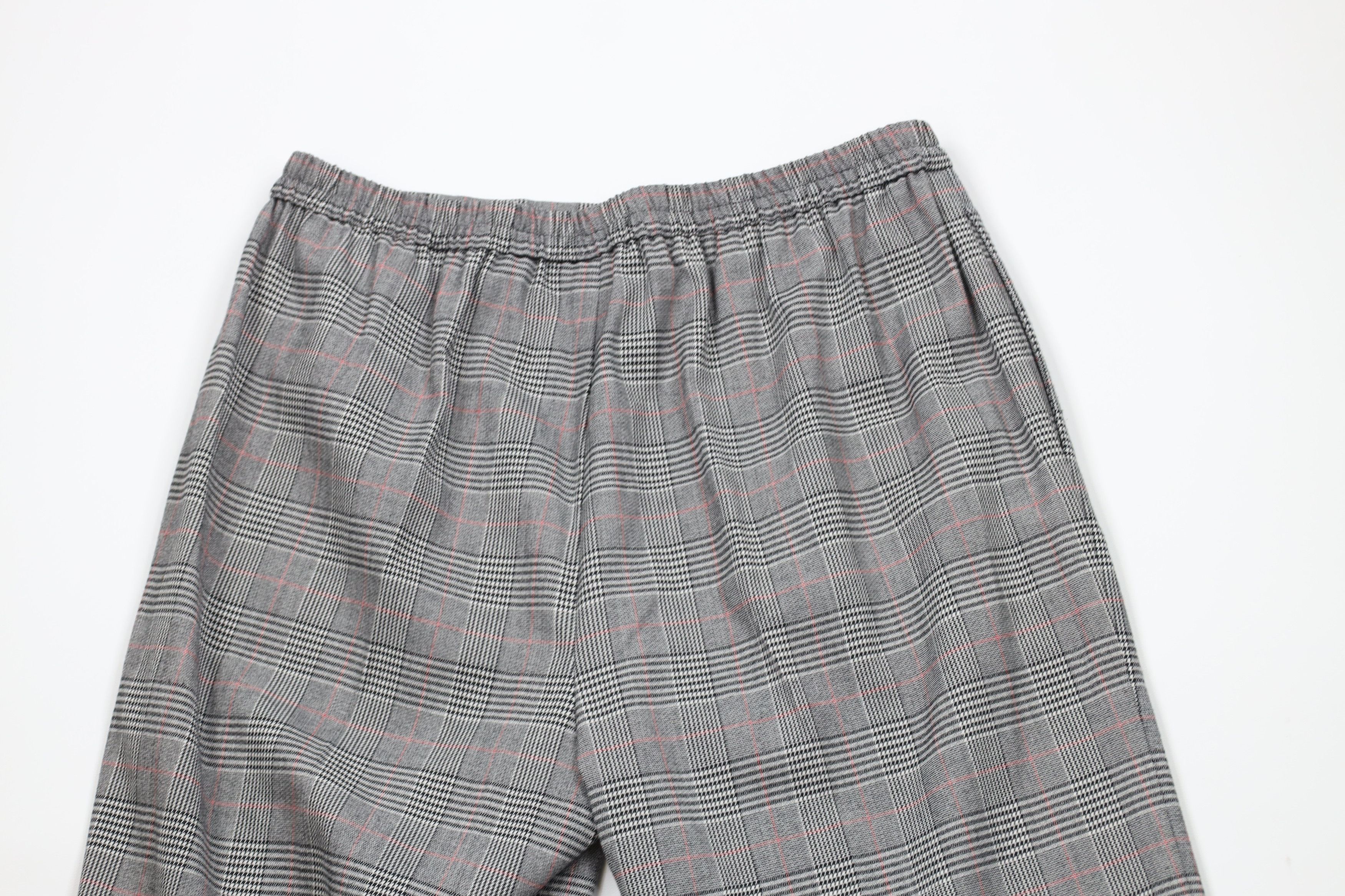 Vintage Vintage 90s Streetwear Tapered Leg Flannel Pants Houndstooth Size 38" / US 16 / IT 52 - 9 Thumbnail