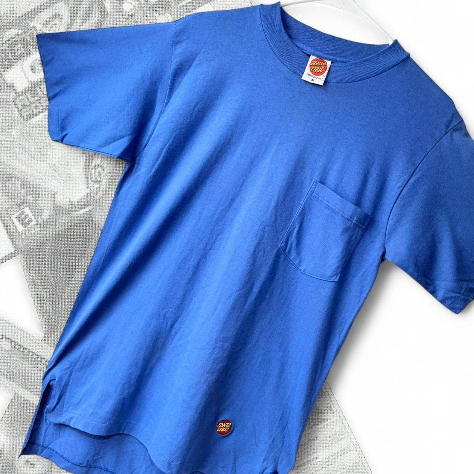 Nike Vintage 80s blue santa Size US M / EU 48-50 / 2 - 1 Thumbnail