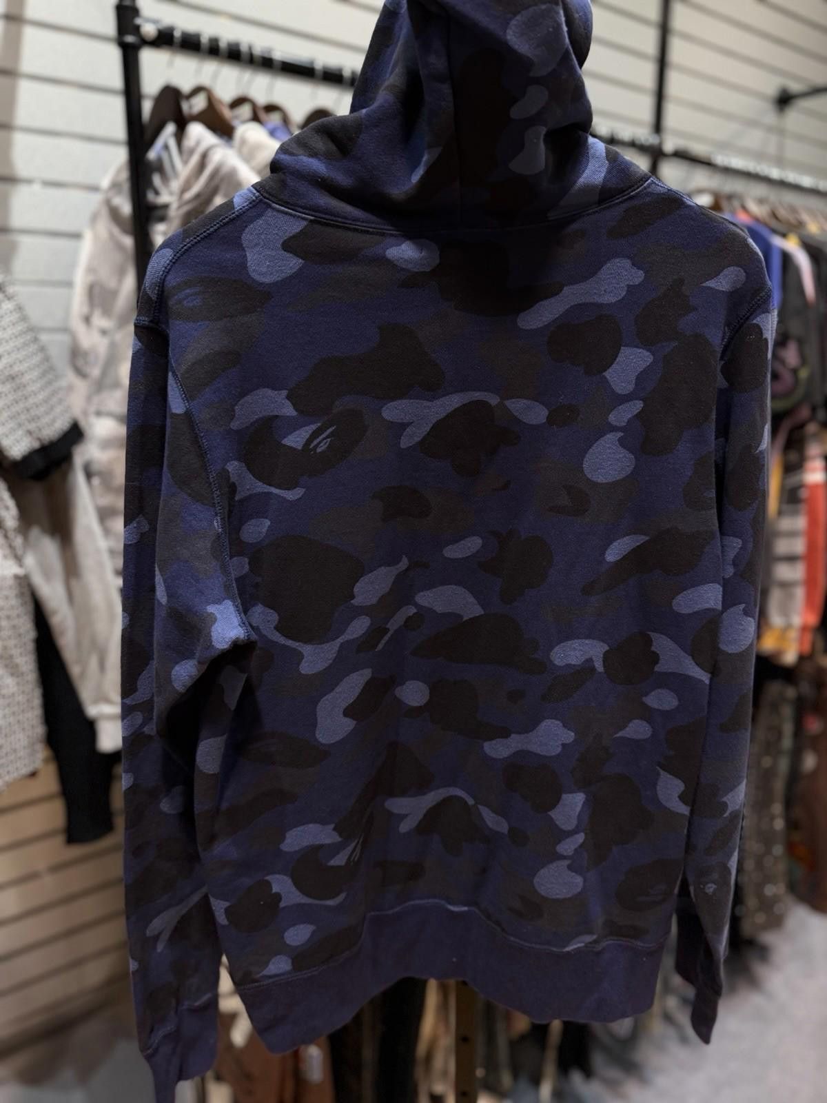 Other A Bathing Ape BAPE Blue Camo Pullover Hoodie Size Large Size US L / EU 52-54 / 3 - 8 Thumbnail