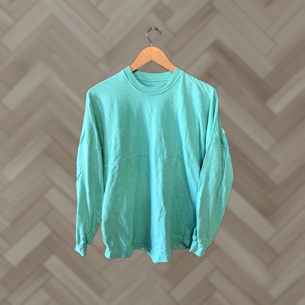 Vintage Atlantis Spirit Jersey Shirt Womens Blue Long Sleeve XS Spirit Shirt Womens XS Blue Long Sleeve Atlantis Spirit Jersey Shirt Size XS / US 0-2 / IT 36-38 - 1 Thumbnail