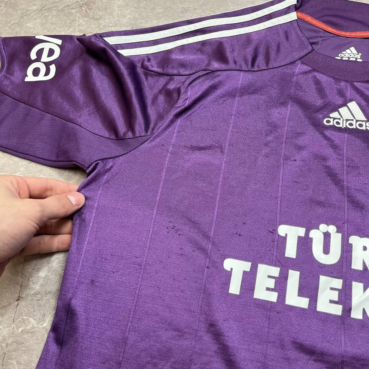 Adidas Vintage Adidas 2009/2010 Third Galatasaray Football T-ShirT Size US L / EU 52-54 / 3 - 23 Thumbnail