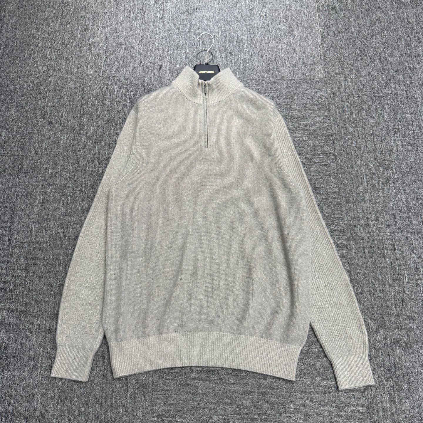 Loro Piana Loro Piana Half-Zip Cashmere Knit Sweater 58 Size US XXL / EU 58 / 5 - 1 Thumbnail