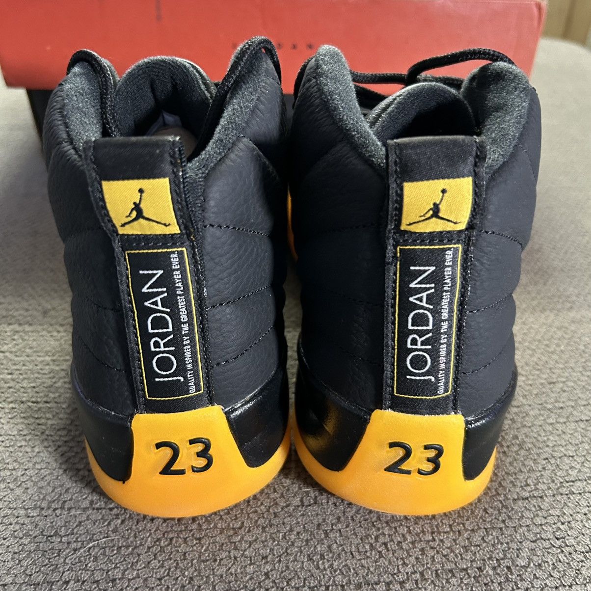 Jordan Brand Jordan 12 Retro “Black University Gold” Size US 9.5 / EU 42-43 - 4 Thumbnail