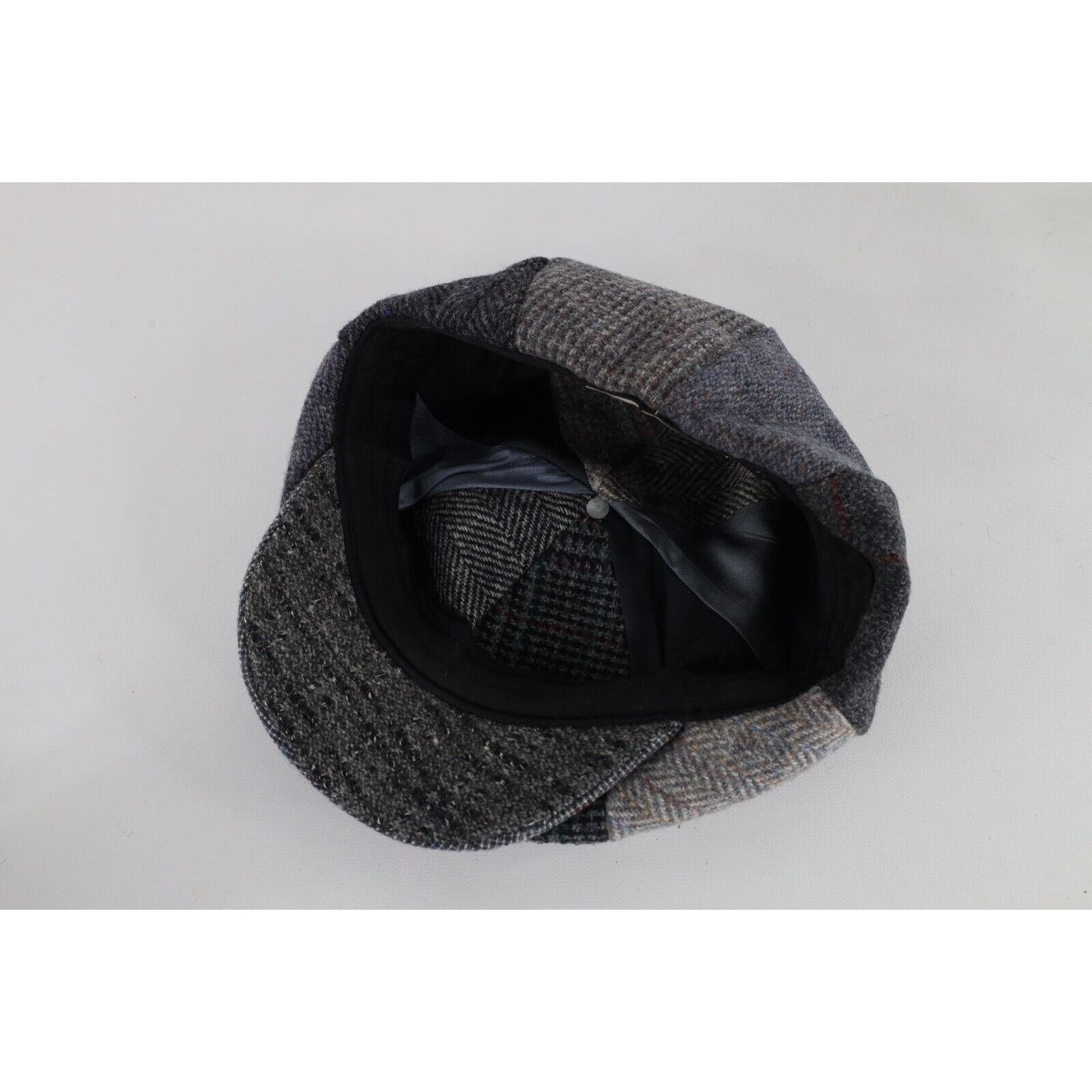 Vintage Vintage 90s Streetwear Patchwork Wool Peaky Blinders Hat Size ONE SIZE - 4 Thumbnail