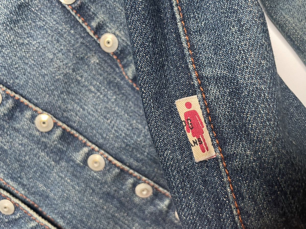 Jean Paul Gaultier 2000s JPG Jeans studded denim jacket Size M / US 6-8 / IT 42-44 - 8 Thumbnail
