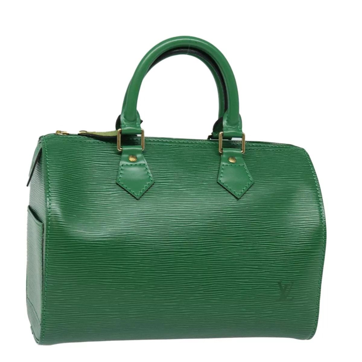 Louis Vuitton LOUIS VUITTON Epi Speedy 25 Hand Bag Borneo Green Size ONE SIZE - 1 Thumbnail