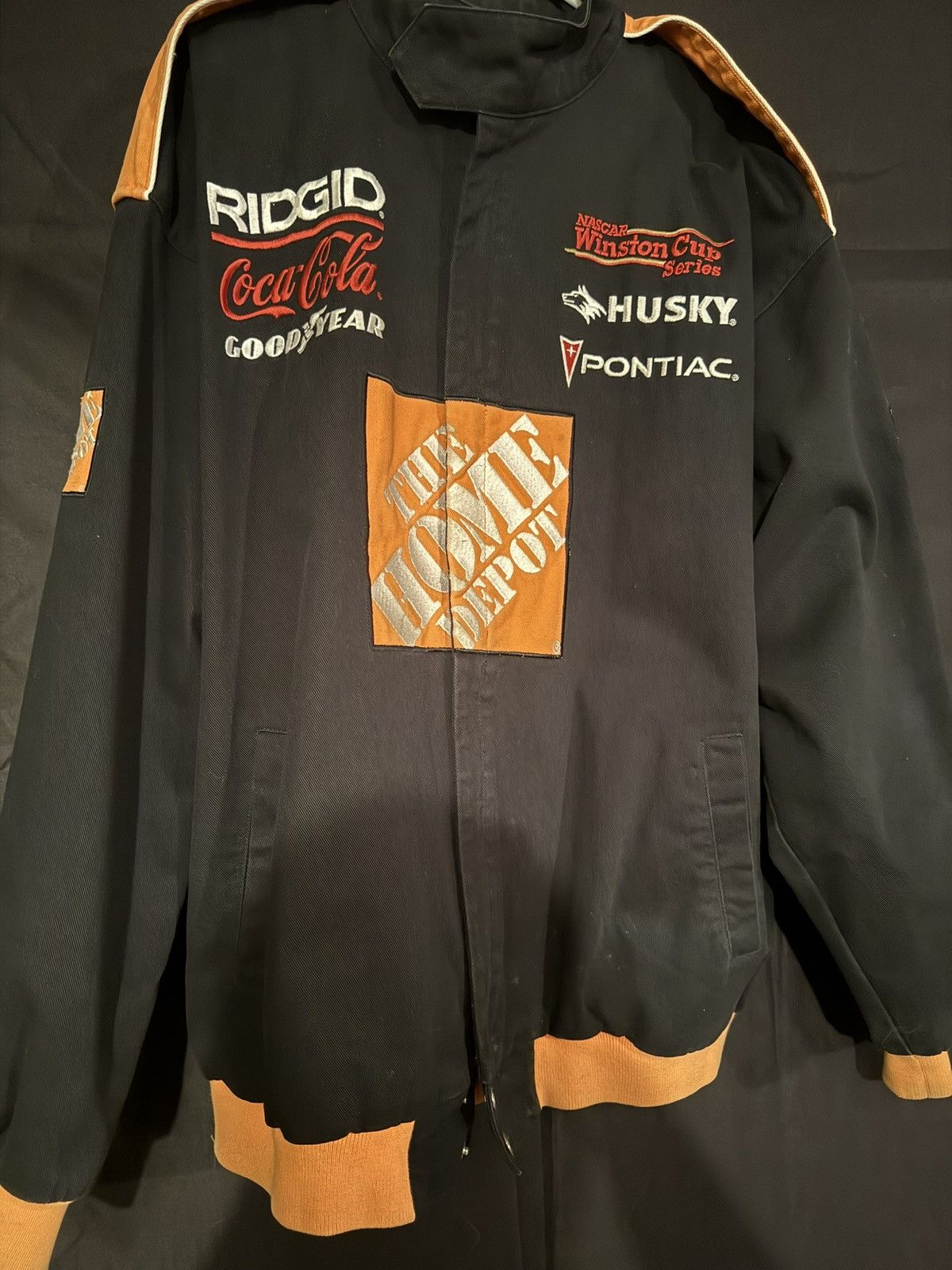Chase Authentics Vintage Nascar Home Depot Jacket Size US XL / EU 56 / 4 - 1 Thumbnail
