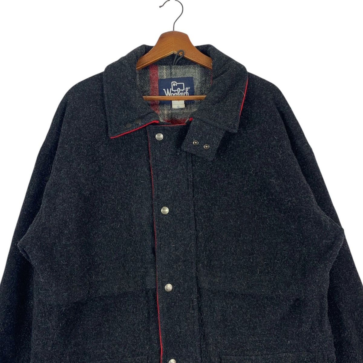 Vintage × Woolrich Woolen Mills Vintage Woolrich Wool Heavy Jacket Size US M / EU 48-50 / 2 - 2 Thumbnail