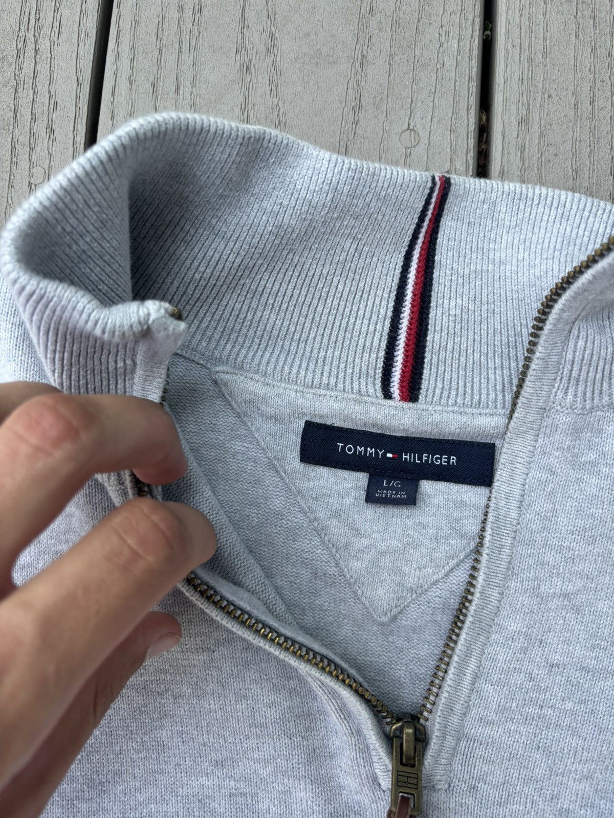 Tommy Hilfiger Tommy Hilfiger Zip-Up Size US L / EU 52-54 / 3 - 3 Thumbnail