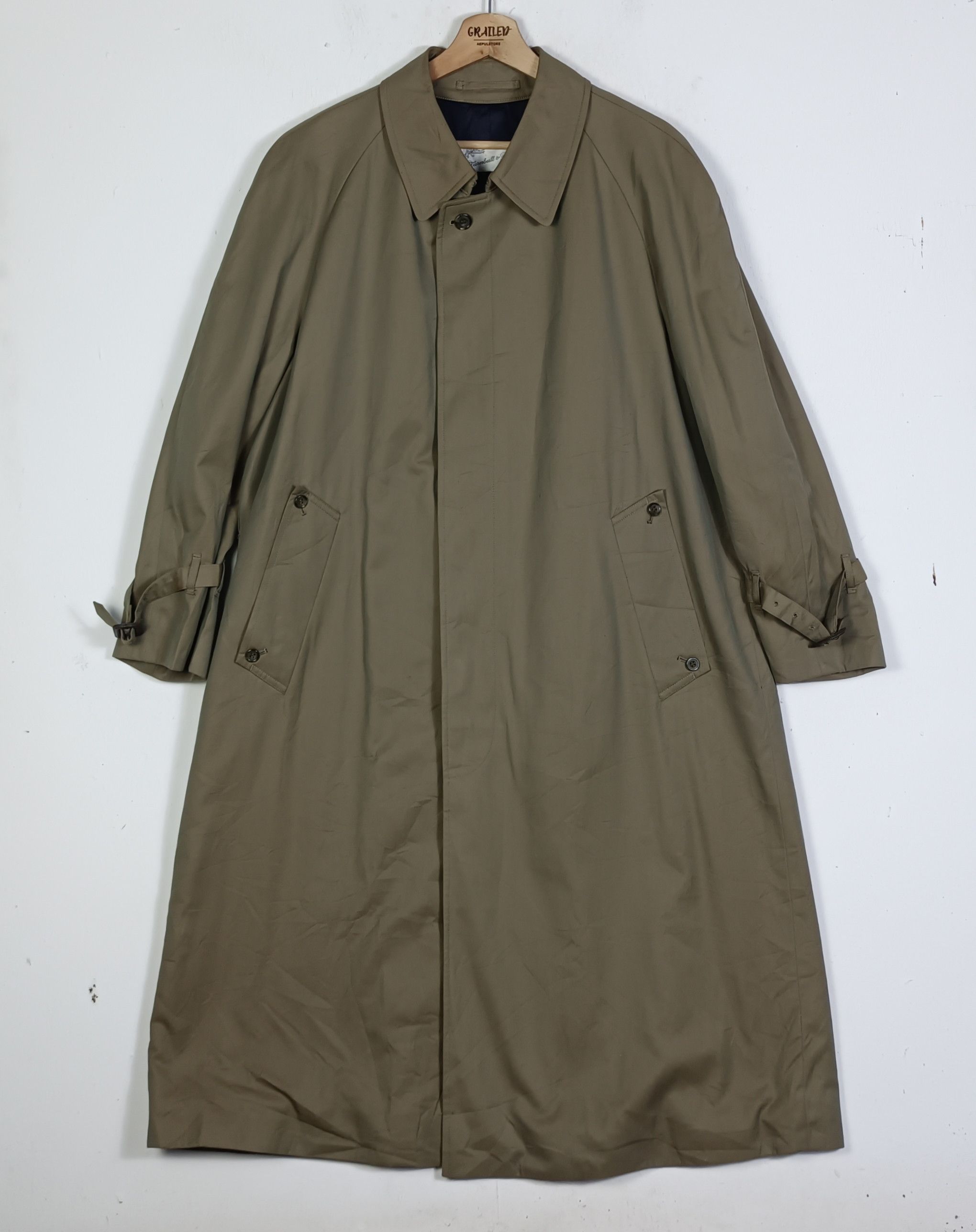Vintage Turnbull & Asser London Trench Coat
