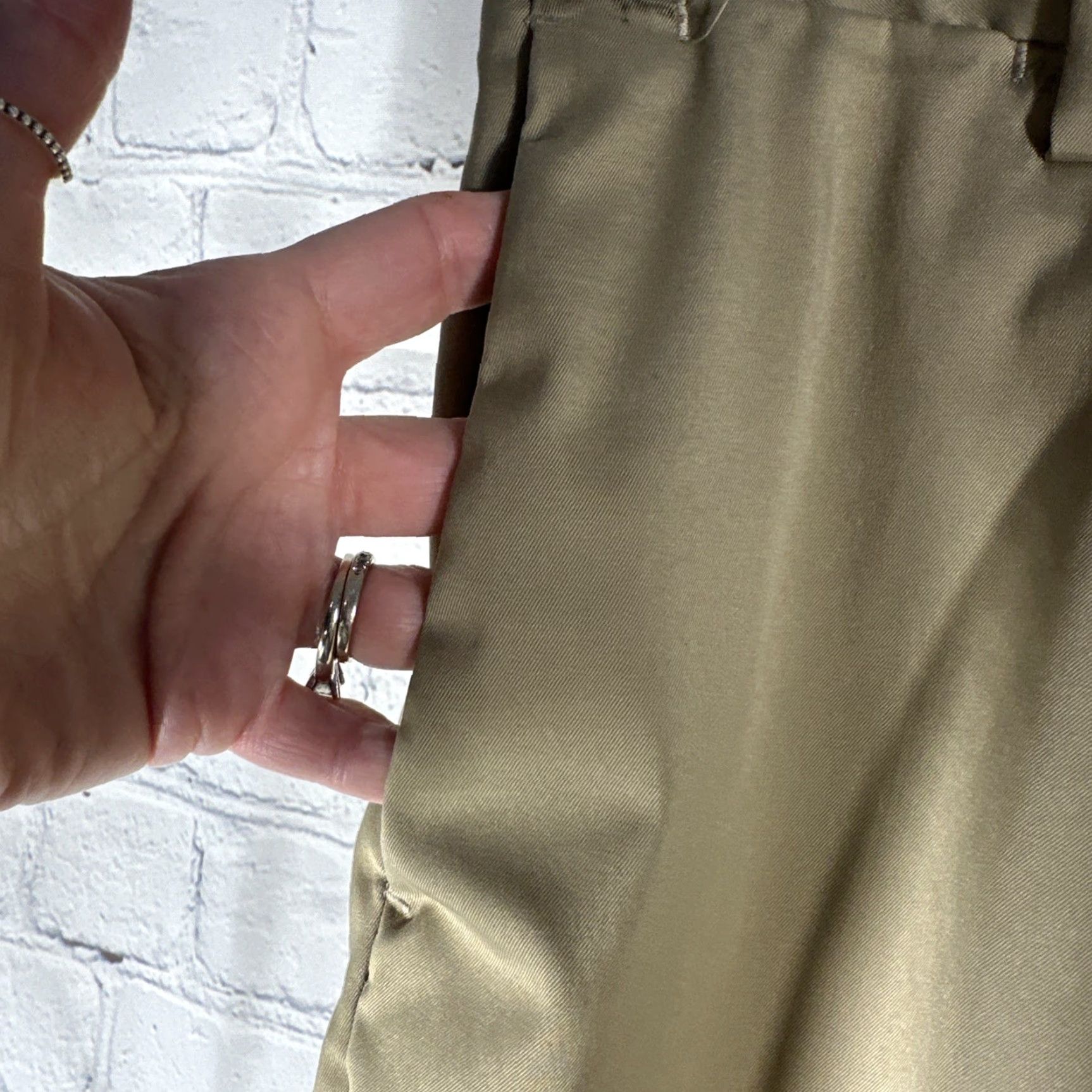 Polo Ralph Lauren Polo Ralph Lauren Performance Shorts Mens 36 Khaki Stretch Classic Fit Chino Size US M / EU 48-50 / 2 - 4 Thumbnail