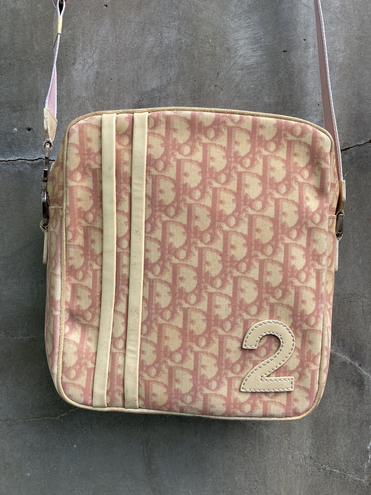 Dior Monogram Trotter No. 2 Canvas Crossbody Bag Size ONE SIZE - 4 Thumbnail