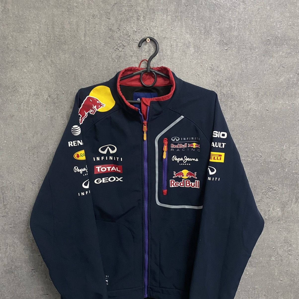 Pepe Jeans Vintage Racing Jacket Red Bull Infinity Pepe Jeans SoftShell Size US L / EU 52-54 / 3 - 4 Thumbnail