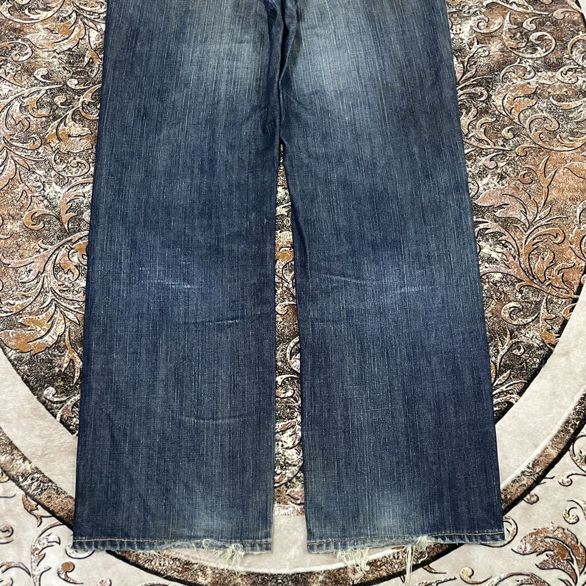 Edwin 🔥Vintage Edwin 503 Stoned Washed Ripped Distress Denim Jeans Size US 31 - 6 Thumbnail