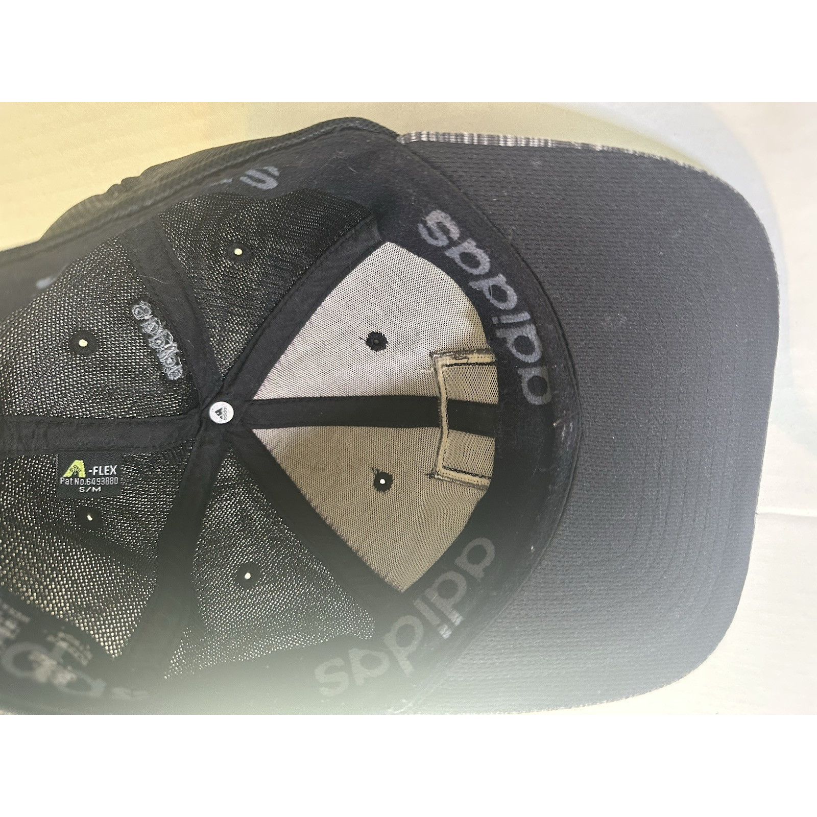 Adidas Adidas Mens Veteran Stretch Cap/Hat Gray A-Flex S/M Sports Size ONE SIZE - 10 Thumbnail