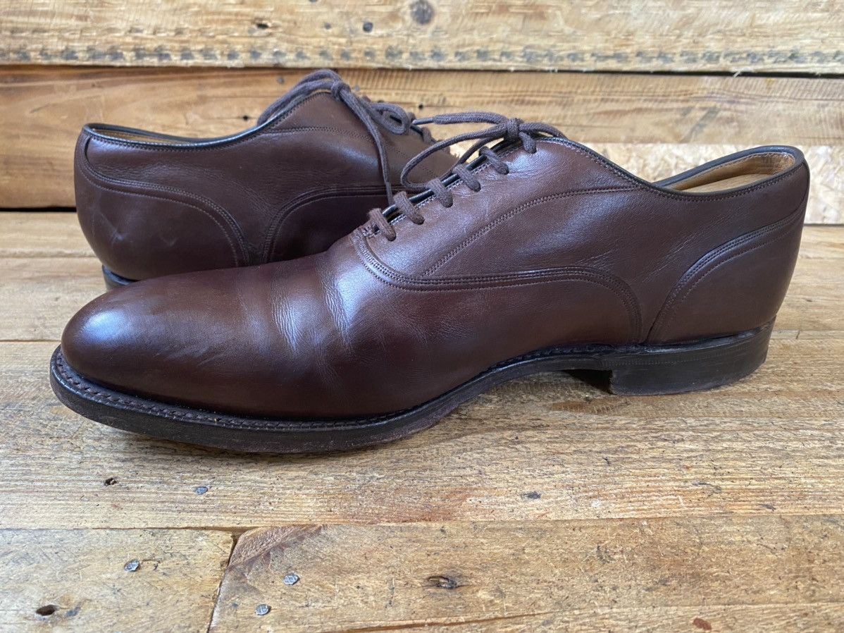 Church's Churchs oxford brown leather shoes, sz 43 Size US 10.5 / EU 43-44 - 10 Thumbnail