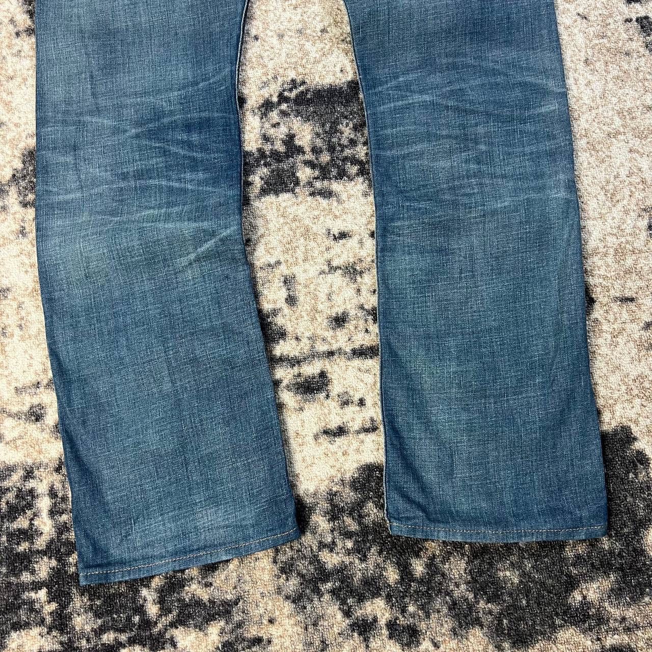 Levi's 506 Levis Vintage Y2K Light Blue Denim Jeans Size US 34 / EU 50 - 4 Thumbnail