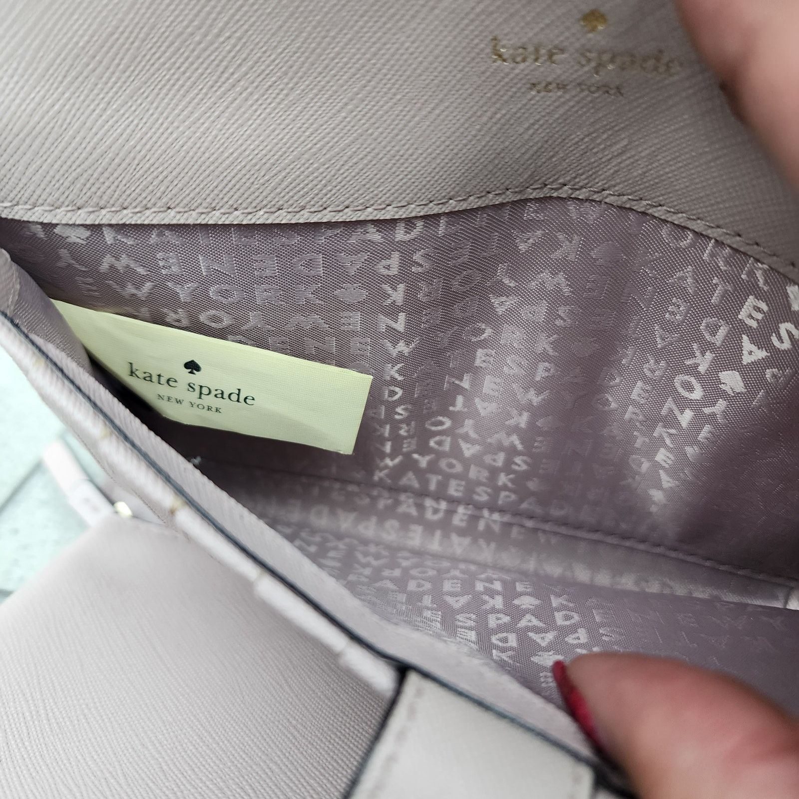 Kate Spade Kate Spade Laurel Way Winni Safiano Leather Clutch Wallet Size ONE SIZE - 9 Thumbnail