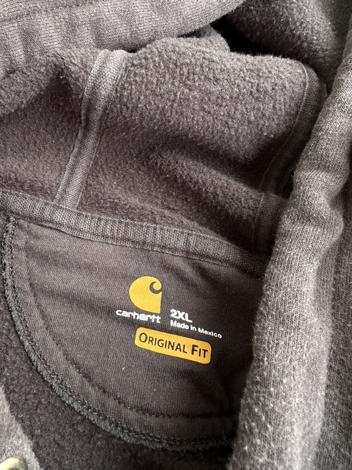 Carhartt Vintage Carhartt Hoodie Size US XXL / EU 58 / 5 - 3 Thumbnail