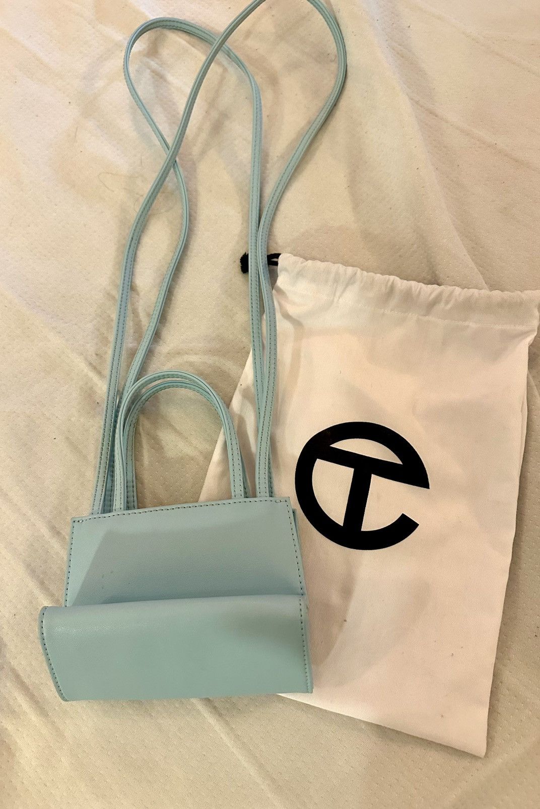 Telfar Telfar - “Small Shopping Bag” in Pool Blue w/ Dust Bag Size ONE SIZE - 6 Thumbnail