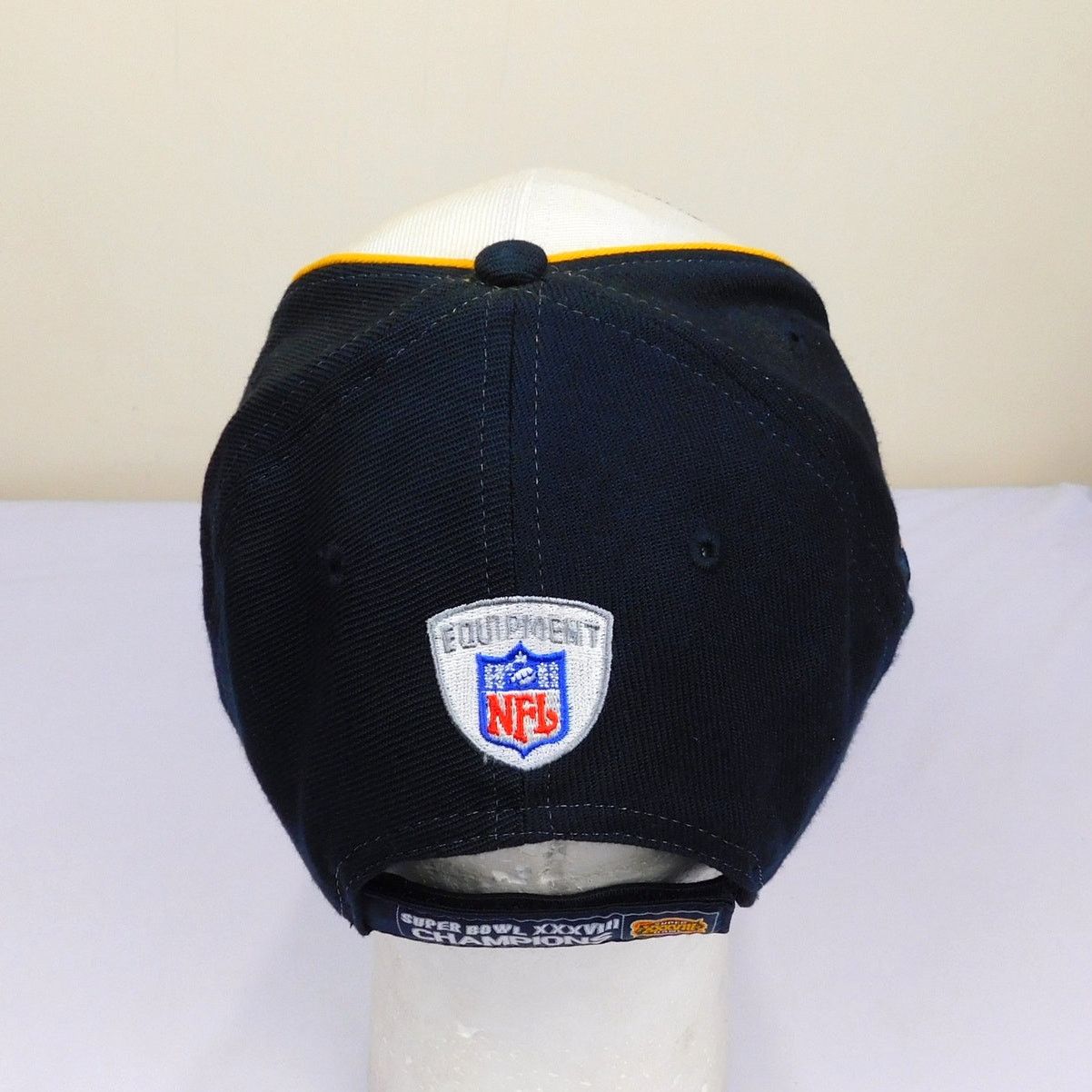 Reebok New England Patriots Super Bowl 38 Champions Hat Adjustable Size ONE SIZE - 4 Thumbnail