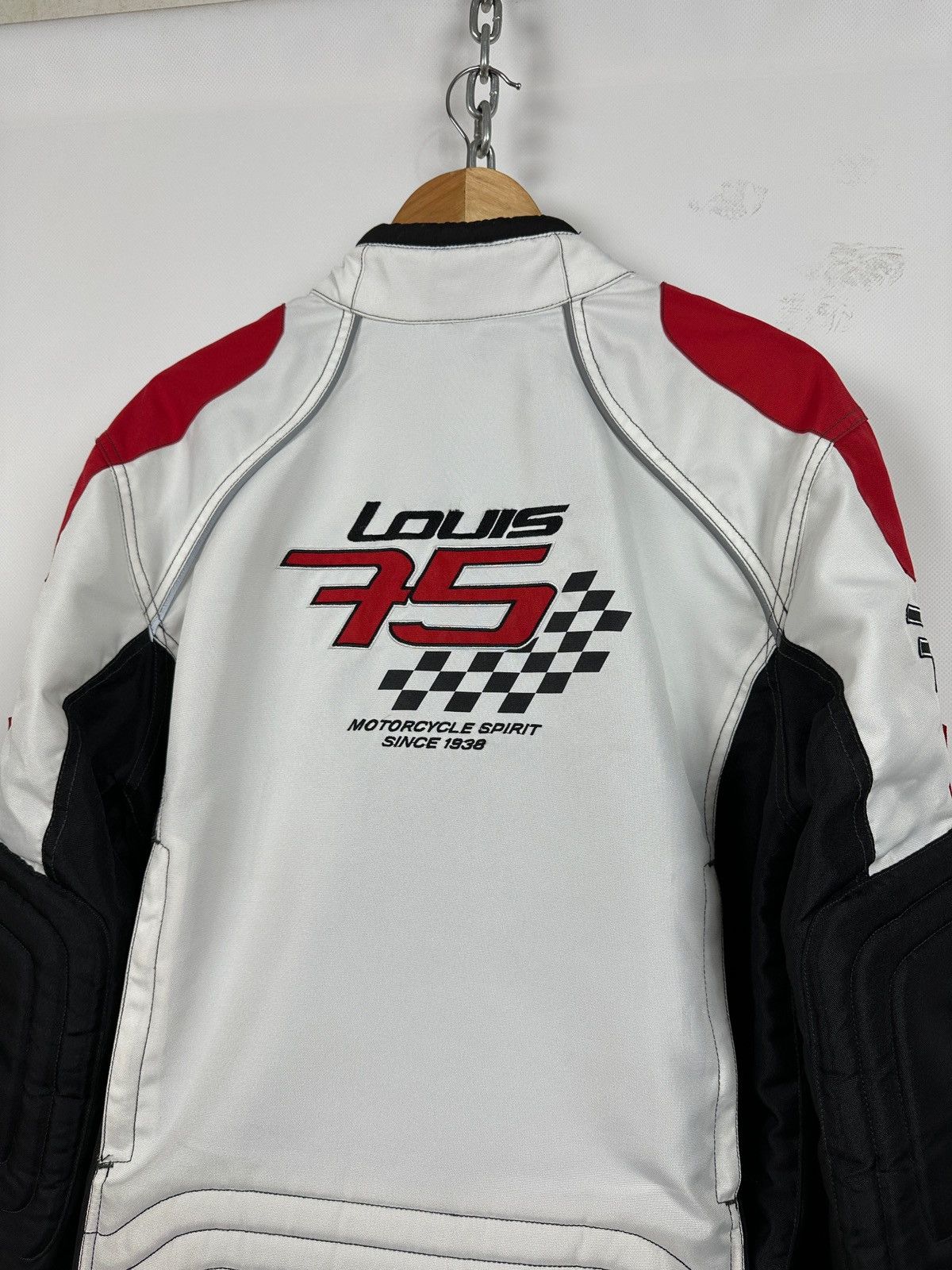 Vintage Vintage Bridgestone Louis 75 Motorcycle Racing Jacket Size US L / EU 52-54 / 3 - 16 Thumbnail