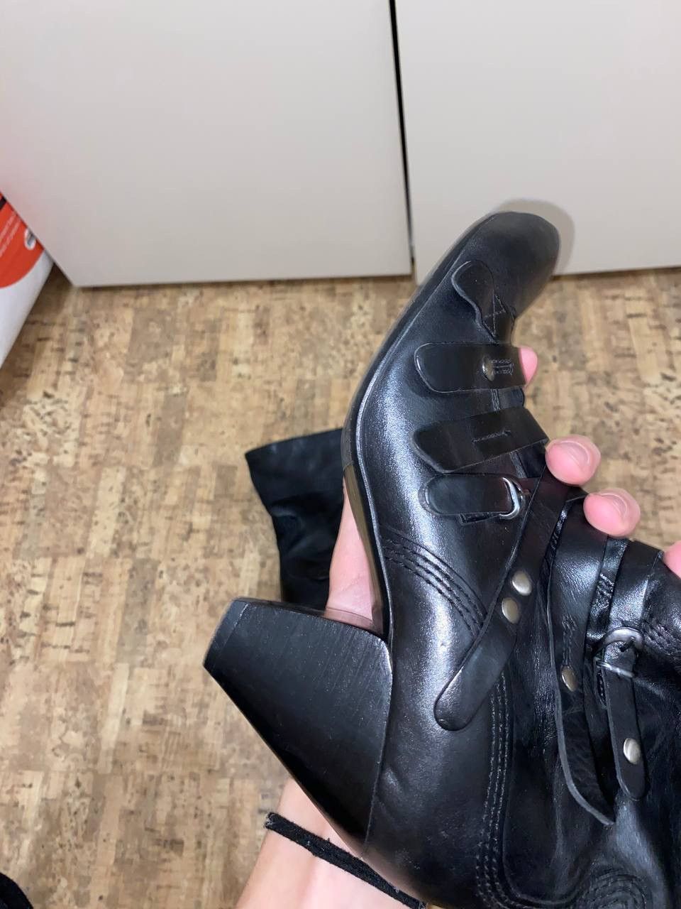 Japanese Brand Bocage Paris Avant-garde boxing leather shoes Japanese style Size US 7 / IT 37 - 12 Thumbnail