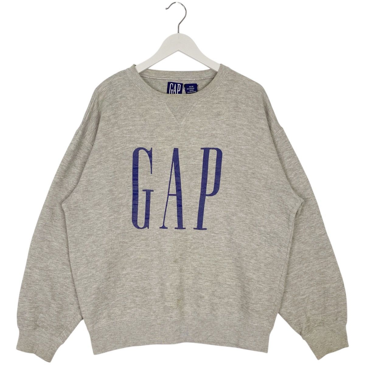 Other Vintage GAP Big Logo Printed Gray Pullover Jumper Size M Size US M / EU 48-50 / 2 - 1 Thumbnail