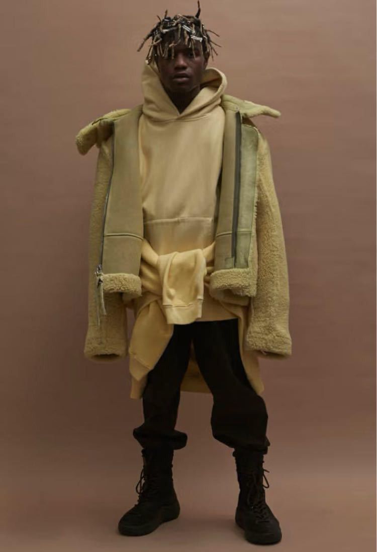 Kanye West × Yeezy YEEZY SEASON 3 SHEARLING LEATHER MOUTON JACKET Size US M / EU 48-50 / 2 - 1 Thumbnail