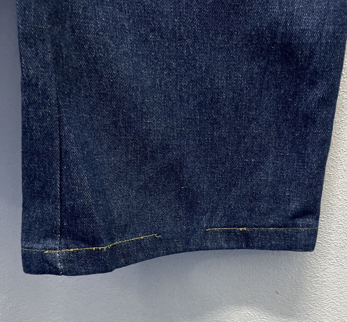 Vintage Vintage Inspired Dark Wash Denim Overalls Gossip Los Angeles Size US 35 - 9 Thumbnail